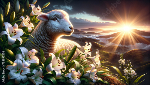 L'agnello pasquale photo