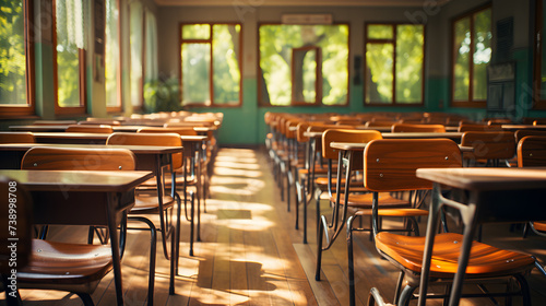 classroom in school