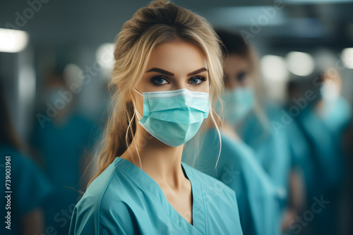 portrait of a female surgeon