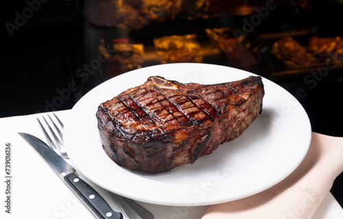 grilled beef steak