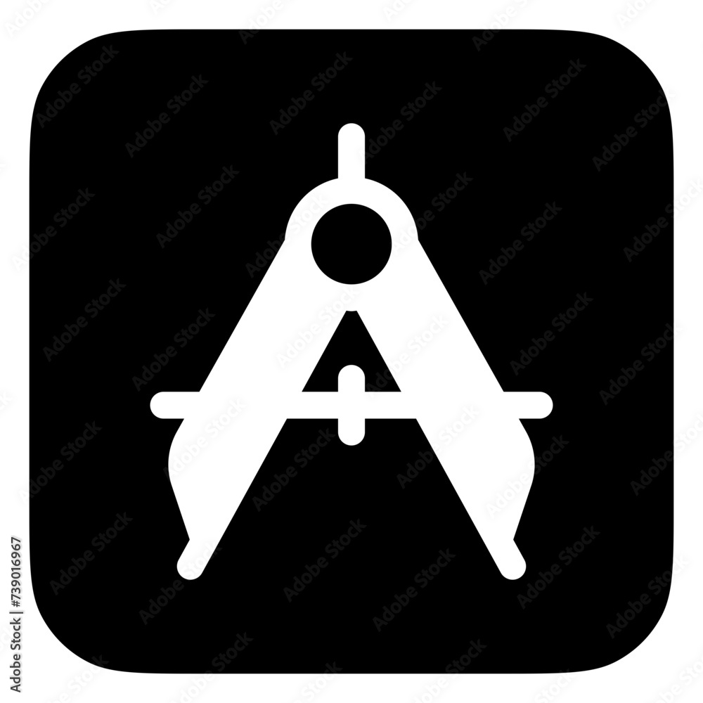 Editable compass vector icon. Stationery, technical, drawing, design, architecture. Part of a big icon set family. Perfect for web and app interfaces, presentations, infographics, etc Editable compass vector icon. Stationery, technical, drawing, design, architecture. Part of a big icon set family. Perfect for web and app interfaces, presentations, infographics, etc