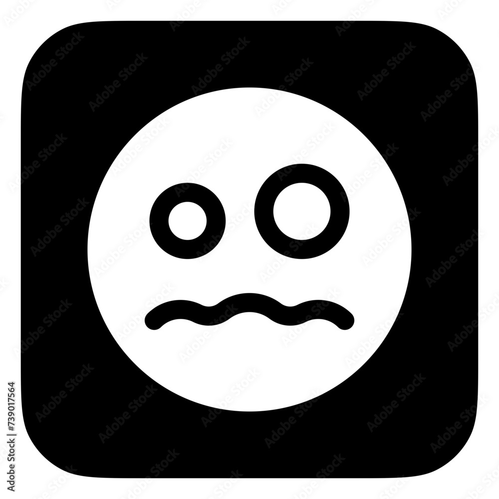 Editable scared face expression emoticon vector icon. Part of a big icon set family. Part of a big icon set family. Perfect for web and app interfaces, presentations, infographics, etc Editable scared face expression emoticon vector icon. Part of a big icon set family. Part of a big icon set family. Perfect for web and app interfaces, presentations, infographics, etc