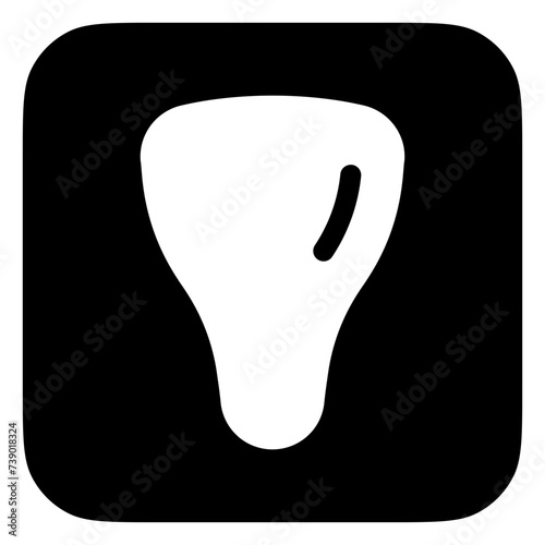 Editable incisor, tooth vector icon. Dentistry, healthcare, medical. Part of a big icon set family. Perfect for web and app interfaces, presentations, infographics, etc