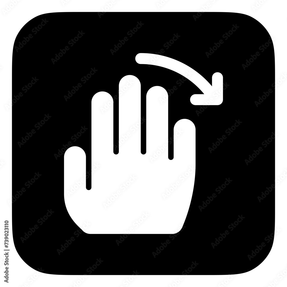 Editable hand swipe left vector icon. Part of a big icon set family. Perfect for web and app interfaces, presentations, infographics, etc Editable hand swipe left vector icon. Part of a big icon set family. Perfect for web and app interfaces, presentations, infographics, etc