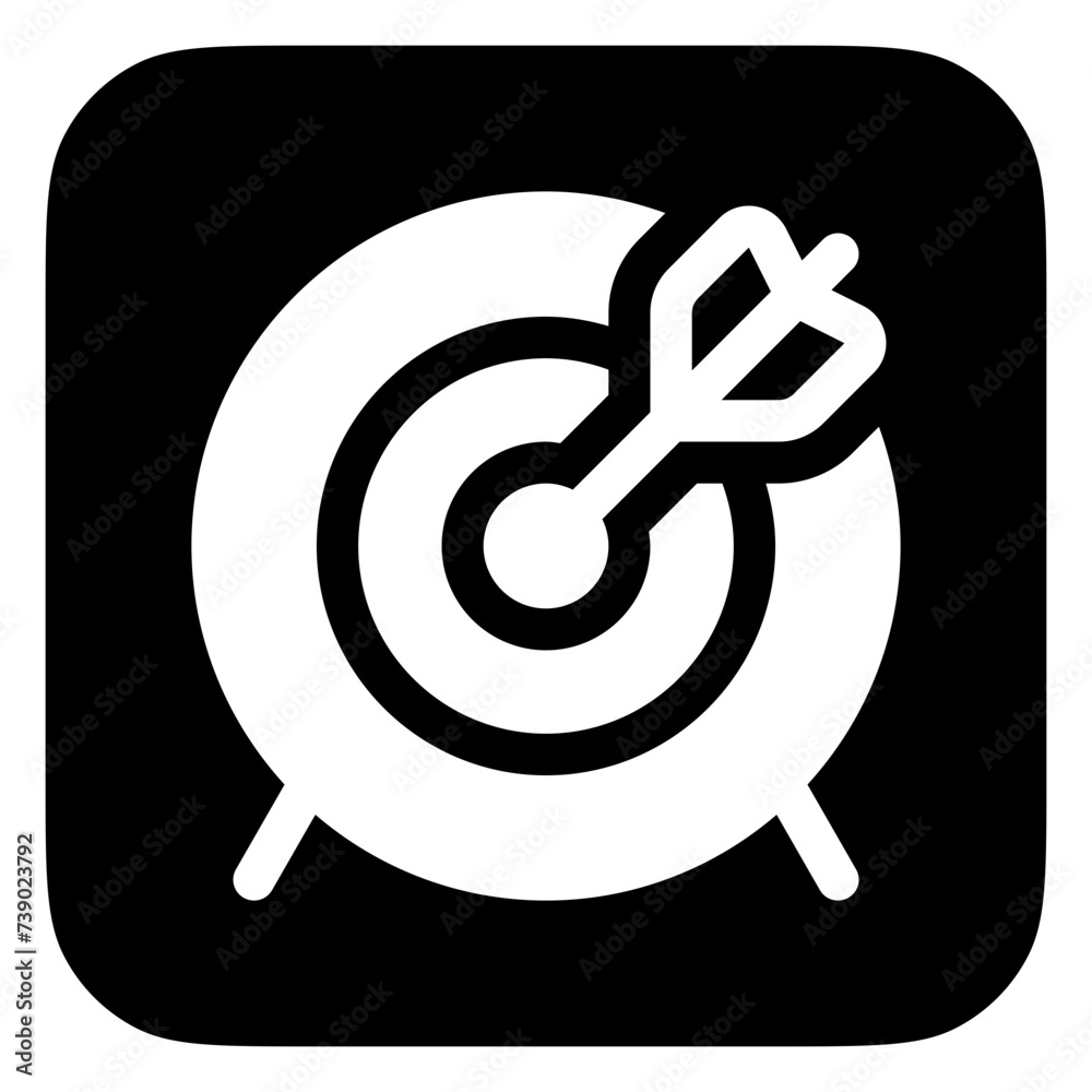 Editable target vector icon. Part of a big icon set family. Perfect for web and app interfaces, presentations, infographics, etc Editable target vector icon. Part of a big icon set family. Perfect for web and app interfaces, presentations, infographics, etc