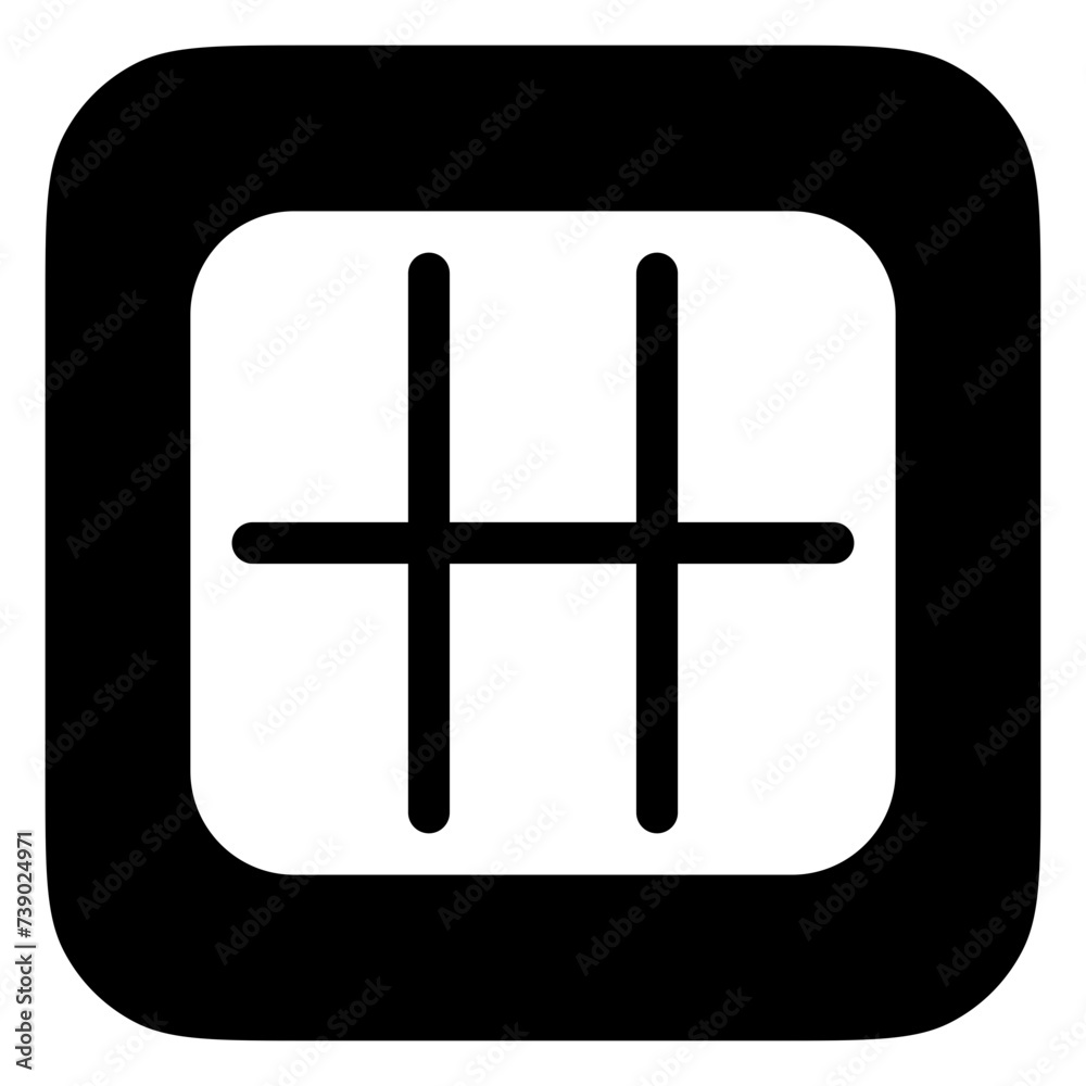 Fototapeta premium Editable vector table grid view icon. Part of a big icon set family. Perfect for web and app interfaces, presentations, infographics, etc