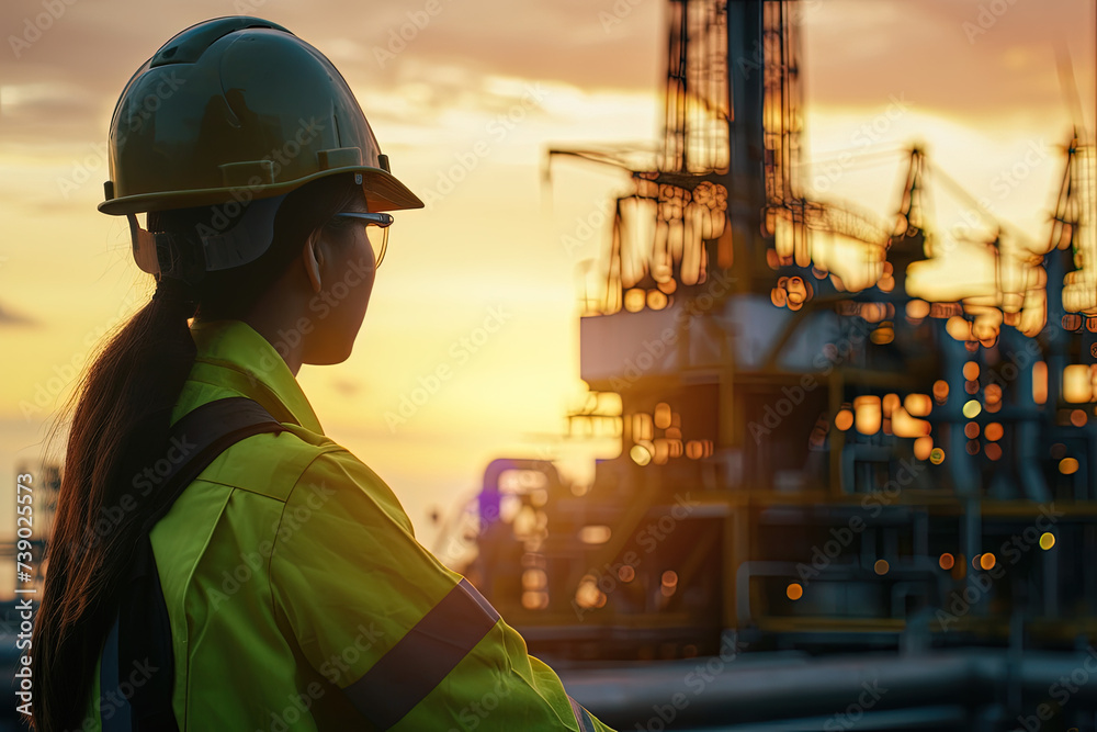 Industrial Pioneer: Woman Engineer in the Field of Oil Production
Industrial Pioneer: Woman Engineer in the Field of Oil Production