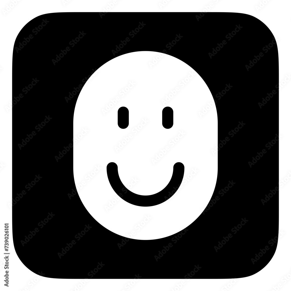 Fototapeta premium Editable vector user facial recognition icon. Part of a big icon set family. Perfect for web and app interfaces, presentations, infographics, etc