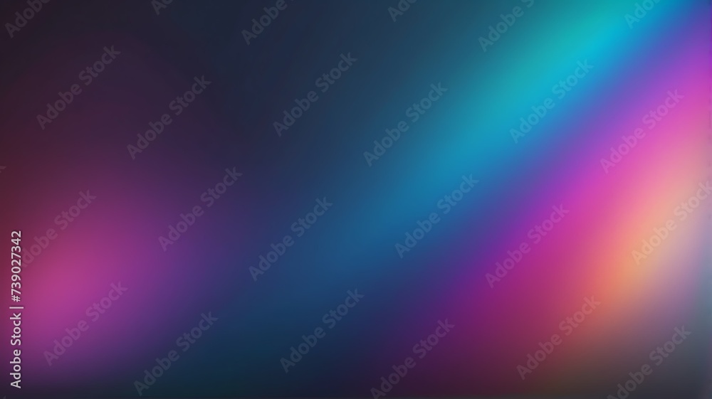 Chic minimalist and stylish rainbow colorful dark metallic plain smooth surface background from Generative AI