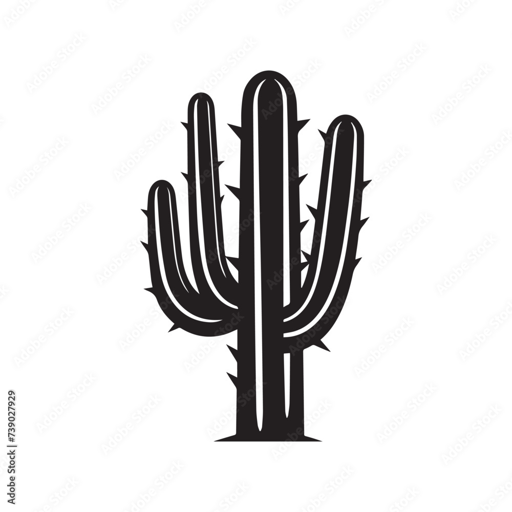Cactus tree collection flora design vector art. Cactus tree collection flora design vector art.