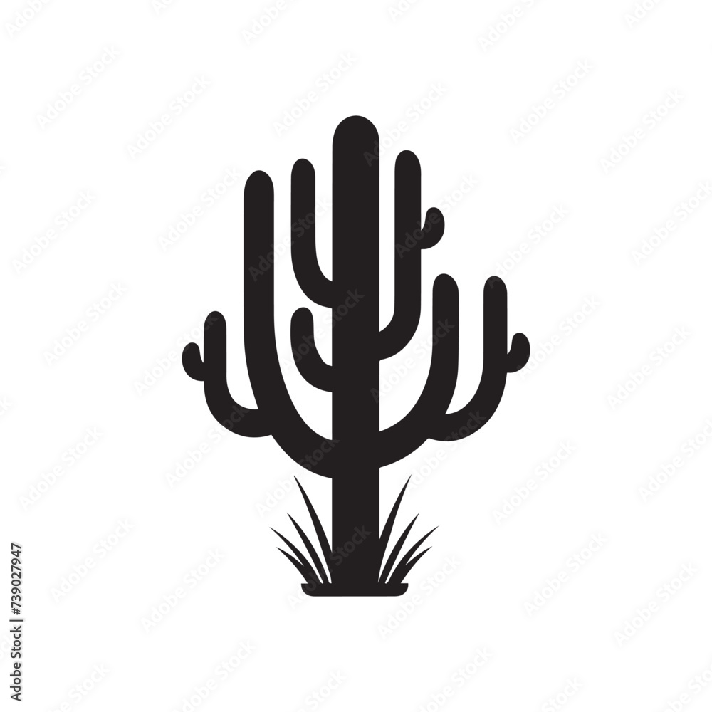 Cactus tree collection flora design vector art. Cactus tree collection flora design vector art.