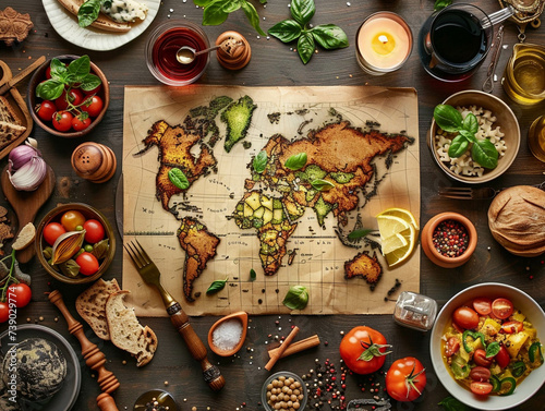 International cuisine a passport on a plate the adventure of global tastes
