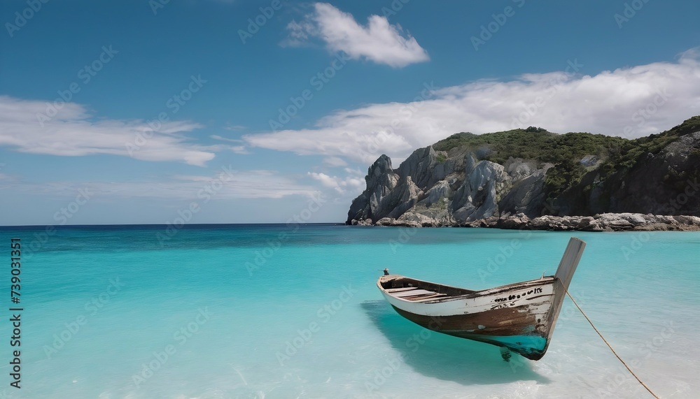 Paradise beach with turquoise water
Paradise beach with turquoise water