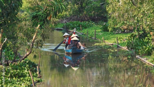 Tranquil River Adventure - Boat Trip Through Tra Su Forest Nature Reserve, Vietnam