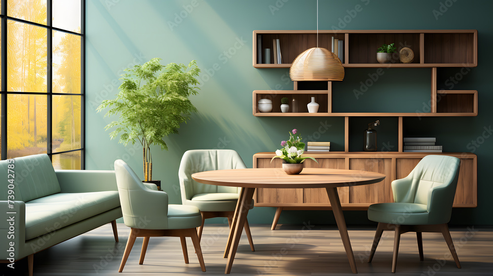 Fototapeta premium modern living room