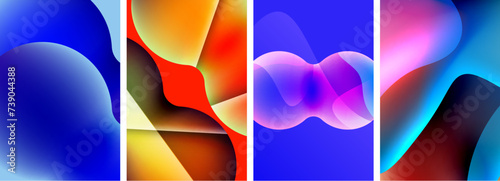 Abstract colors. Abstract backgrounds for wallpaper, business card, cover, poster, banner, brochure, header, website