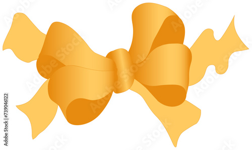 Yellow Double Bows