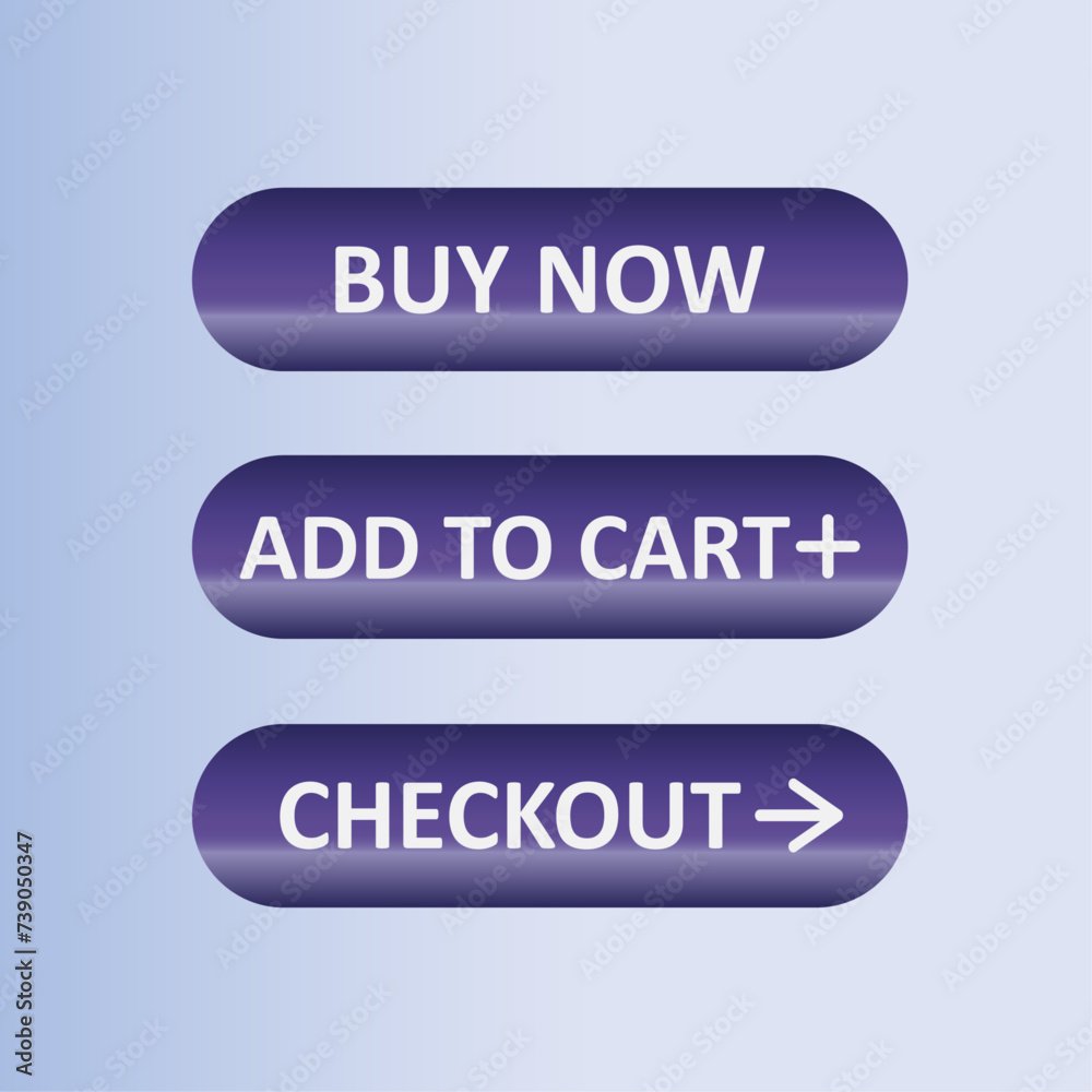 buy now add to cart and checkout purple blue button for web e commerce icon for shop buy now add to cart and checkout purple blue button for web e commerce icon for shop