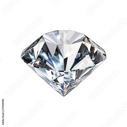 A large  clear diamond is the centerpiece of this image  shining brightly png   transparent