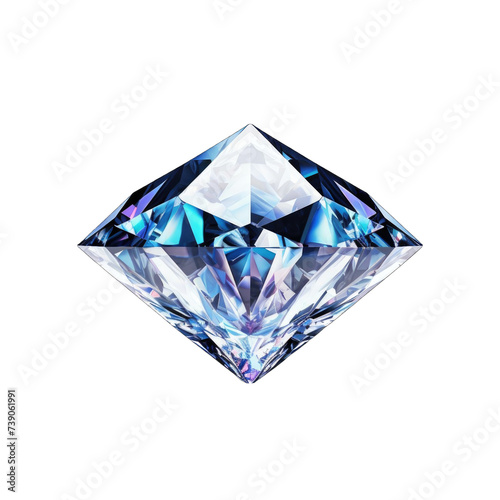 A large  clear diamond is the centerpiece of this image  shining brightly png   transparent