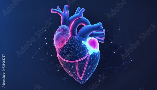  Heart of Technology - A digital heartbeat in the digital age photo