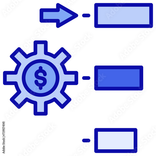 Prioritize Blue Icon