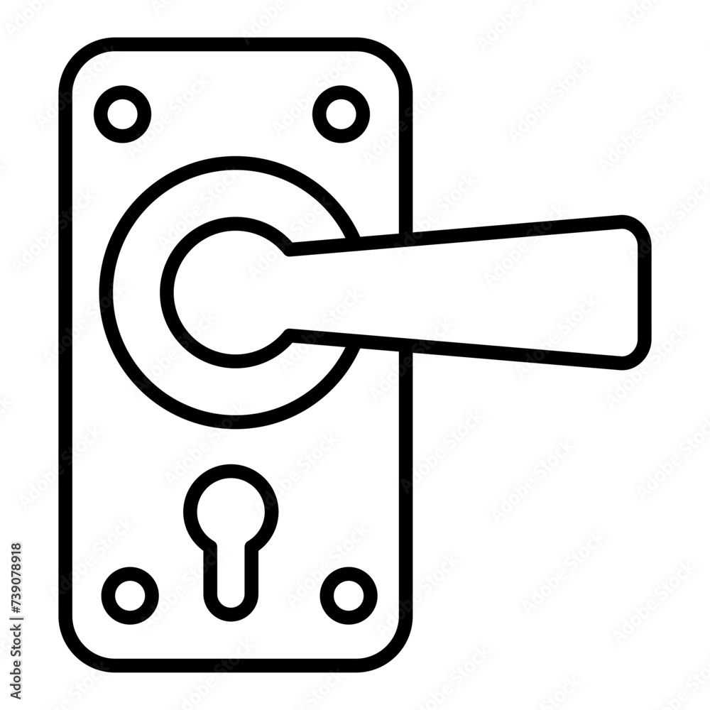 Door Handle Icon