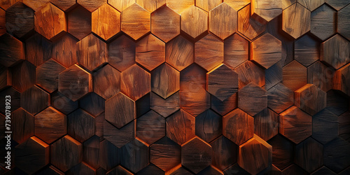 Elegant wooden pattern ideal for wallpapers or presentations