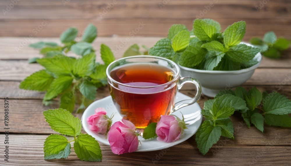 Sip and savor the moment with a touch of nature's beauty Sip and savor the moment with a touch of nature's beauty