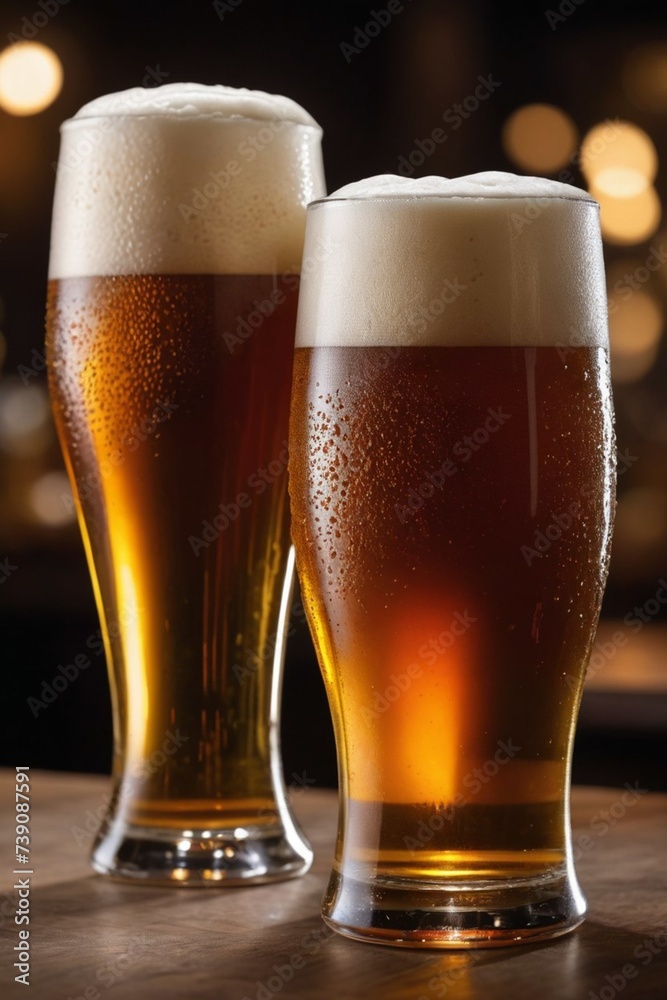 glass of beer glass of beer