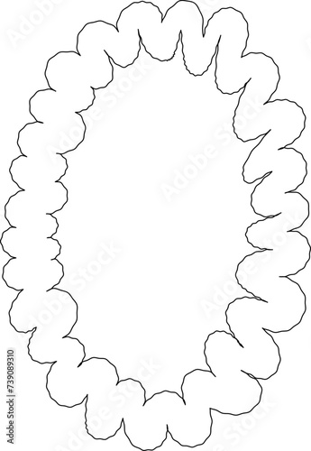 Line art abstract furniture