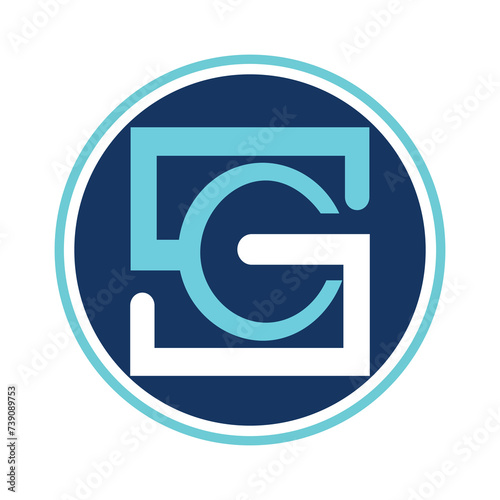 SC unique and creative modern letter logo for company.