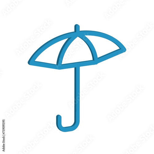 Illustration Vector Graphic of Umbrella icon