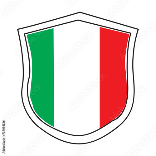 vectors illustration of the Italian flag icon Free Download vectors illustration of the Italian flag icon - GFXLoad