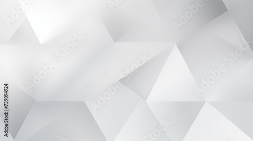 Abstract white and grey background. Subtle abstract background, blurred patterns. Light pale vector background. Abstract pale geometric pattern photo