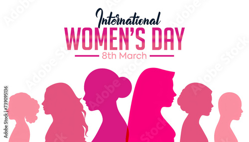 8 March International Women's Day Greeting card  (ID: 739095136)
