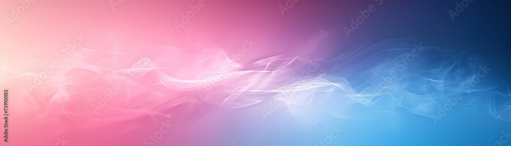seamless abstract gradient background with smooth transitions between pastel pink and serene blue - obrazy, fototapety, plakaty 