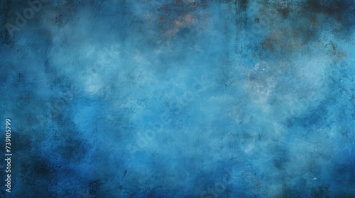 Bold grunge blue background exudes rugged charm with distressed textures  Ai Generated.