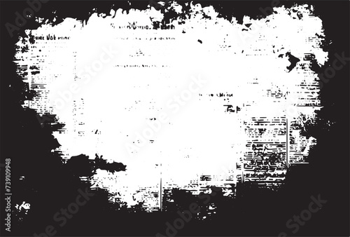 OLD DARK SCRATCHED PAPER TEXTURE BACKGROUND, VINTAGE NEWSPAPER PATTERN