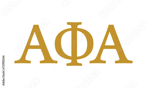 Alpha Phi Alpha greek letter, ΑΦΑ greek letters, ΑΦΑ photo