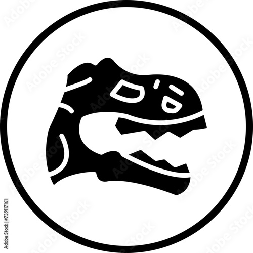 Dinosaur Icon Style