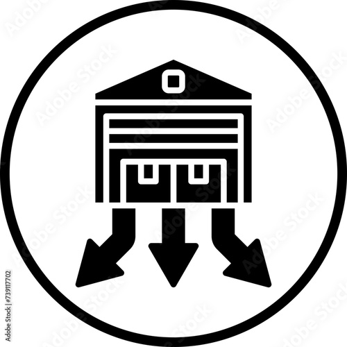 Distribution Center Icon Style