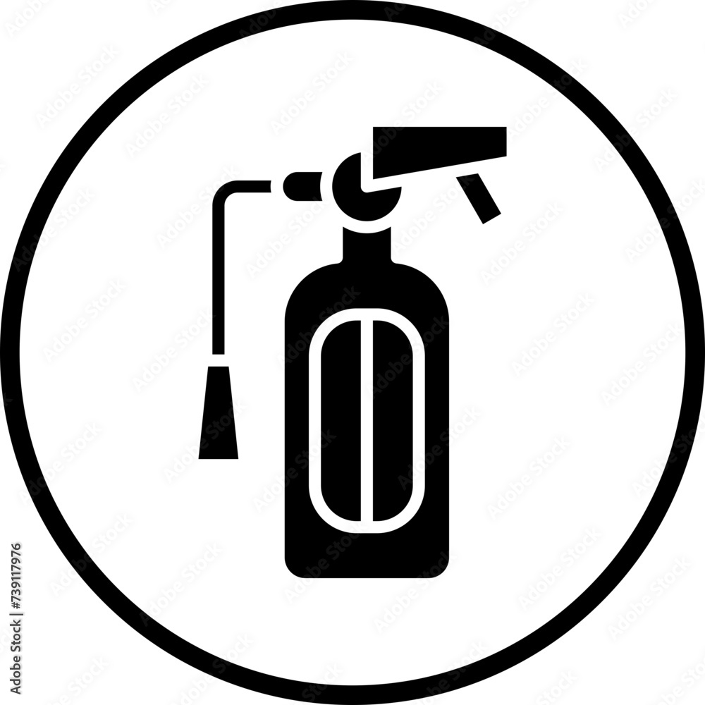 Fire Extinguisher Icon Style Fire Extinguisher Icon Style