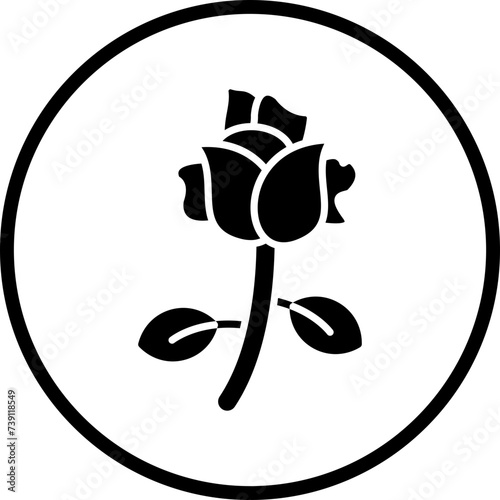 Rose Icon Style