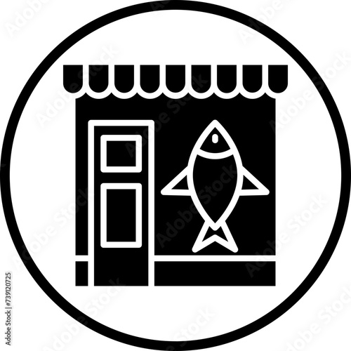 Fish Shop Icon Style
