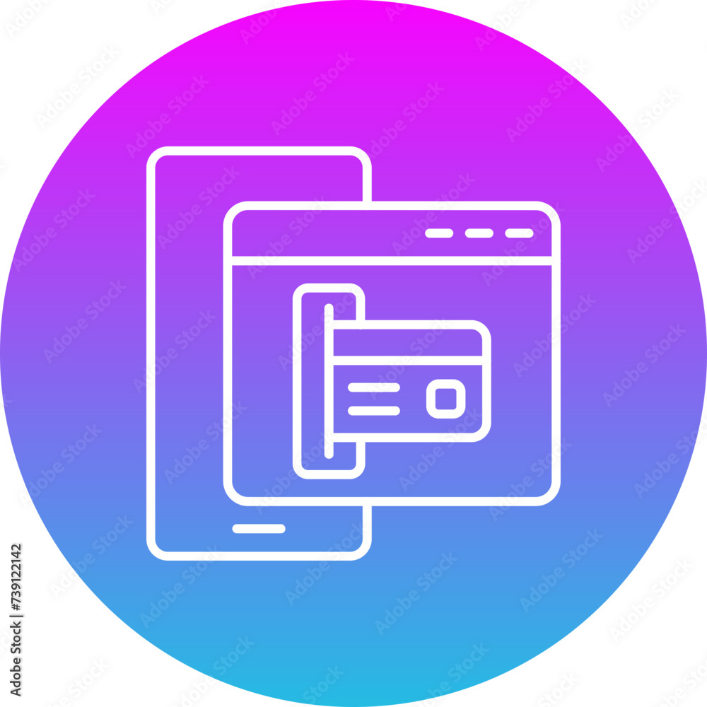 Smartphone Payment Icon Smartphone Payment Icon