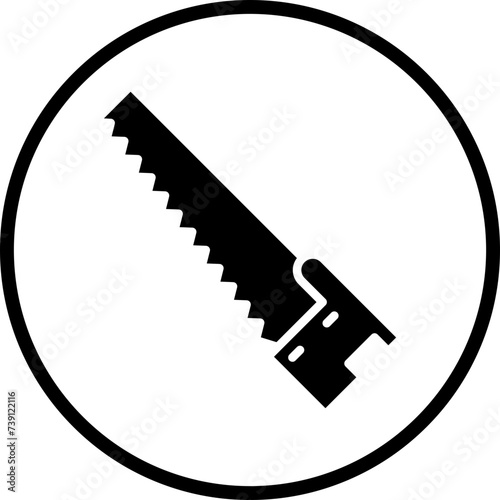 Handsaw Icon Style