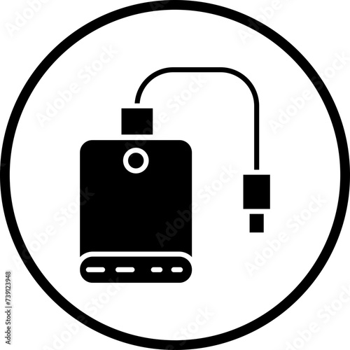 Powerbank Icon Style