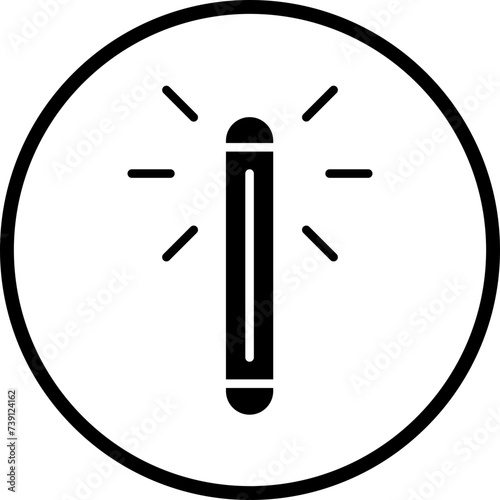 Glow Sticks Icon Style