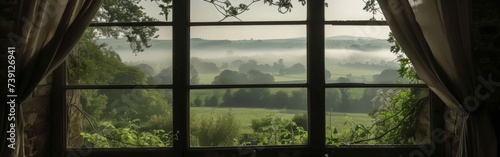 Window Overlooking Countryside © BrandwayArt